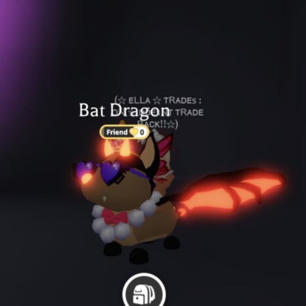 Interactive Bat Dragon Pet Toy - Black and Orange